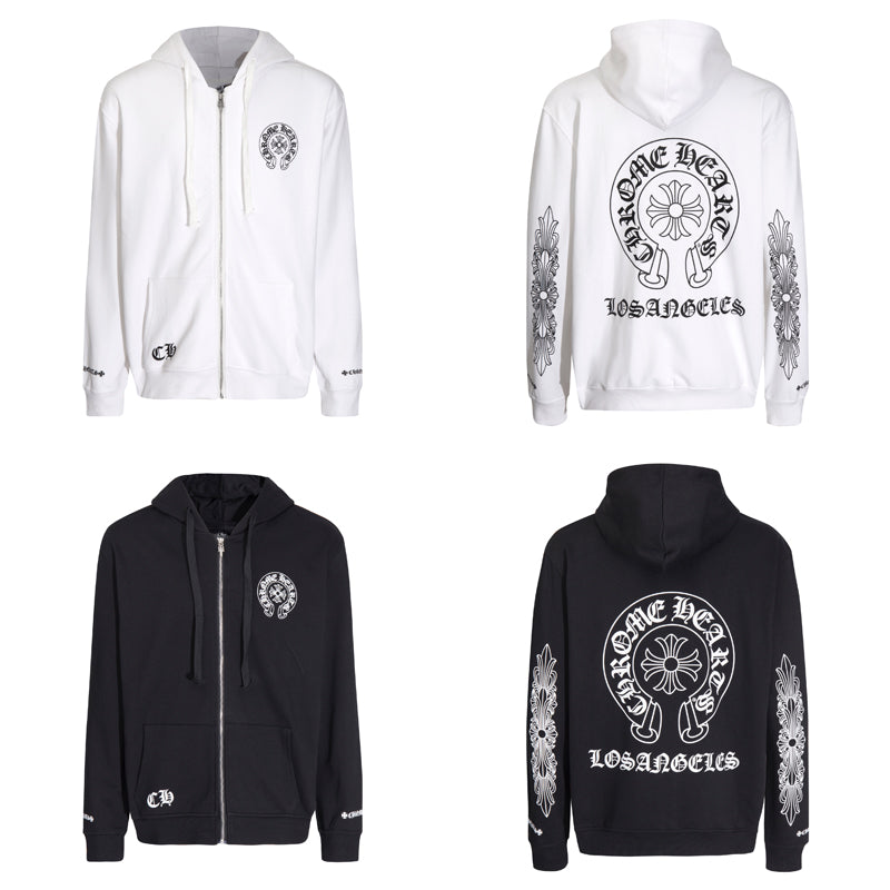 Chrome Hearts New Zip Up Hoodie 5009 Chrome Hearts
