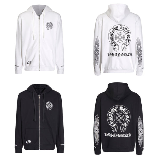 Chrome Hearts New Zip Up Hoodie 5009 Chrome Hearts
