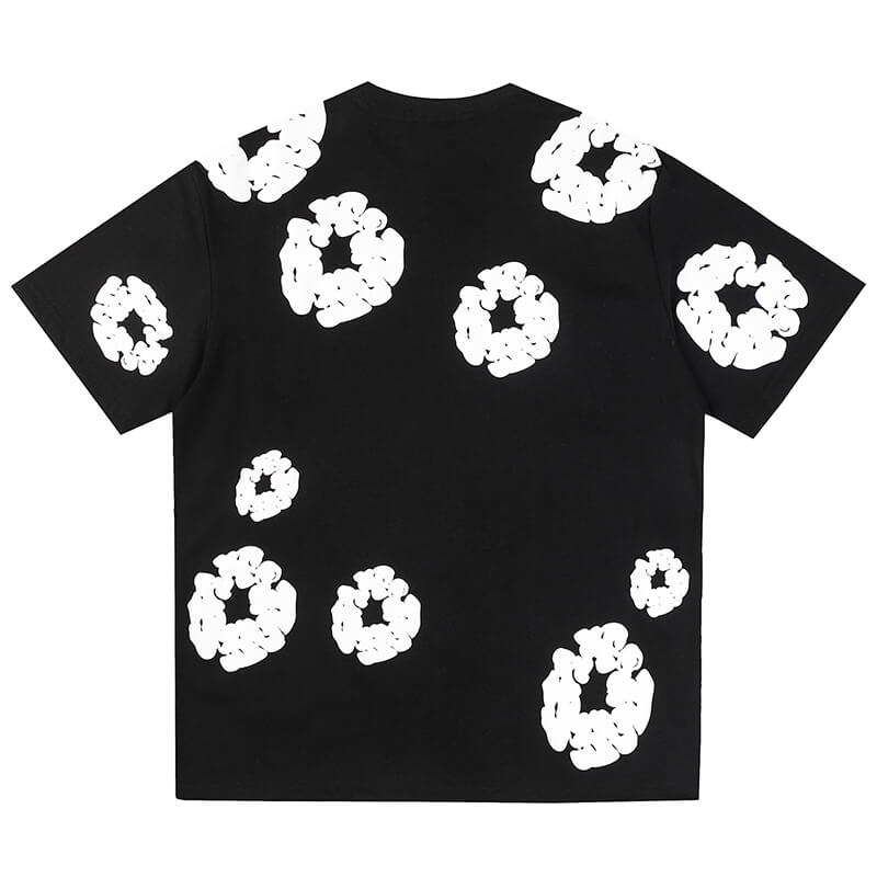 Denim Tears Men's Black T-shirt DENIM TEARS