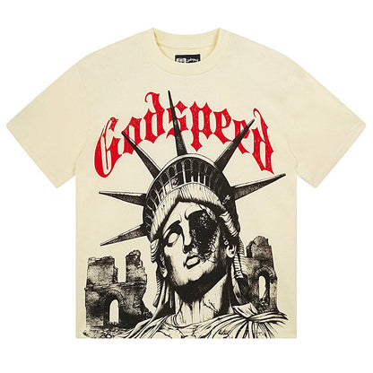 GODSPEED Statue Of Liberty T-shirt Godspeed