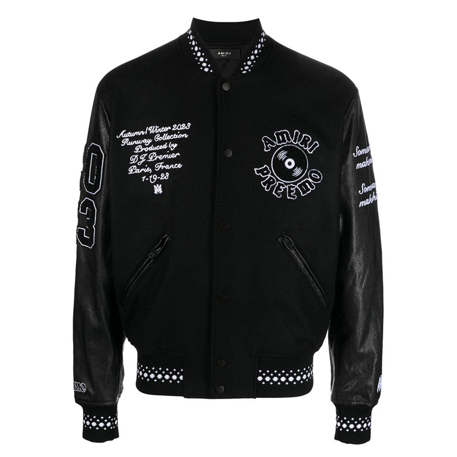 AMIRI Preemo wool blend varsity jacket AMIRI