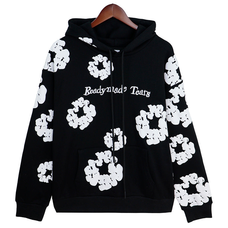 Denim Tears Pullovers Unisex Long Sleeves Cotton Hoodie DENIM TEARS