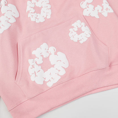 Denim Tears The Cotton Wreath Hoodie Pink DENIM TEARS