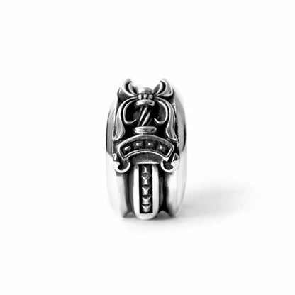 CHROME HEARTS DAGGER RING 8 CH-Chrome Hearts