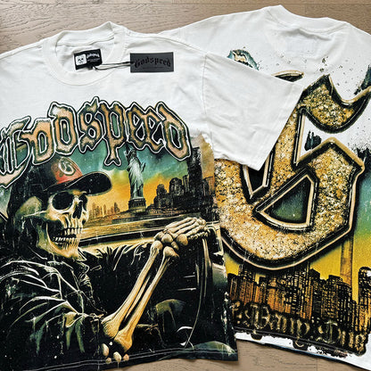 GODSPEED Skeleton Driving T-shirt Godspeed