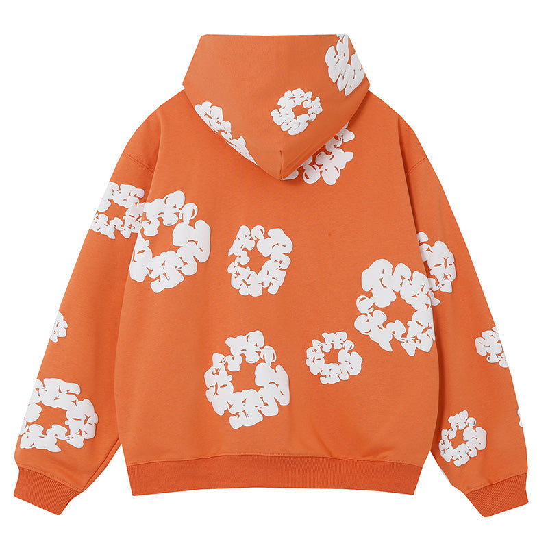 Denim Tears The Cotton Wreath Hoodie Orange DENIM TEARS