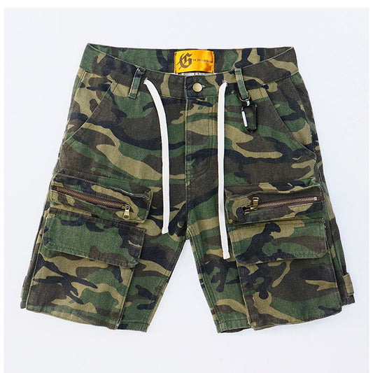 Godspeed Camouflage Denim Shorts #8667 Godspeed