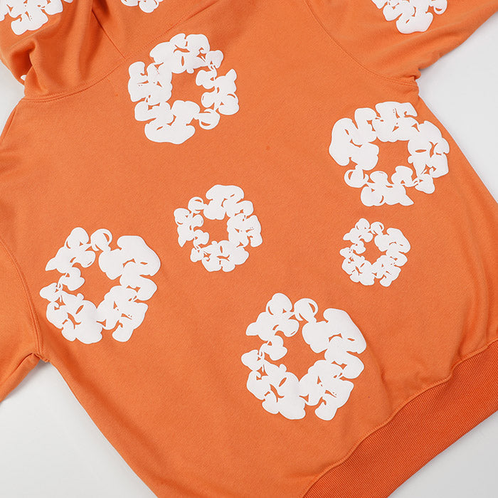 Denim Tears The Cotton Wreath Hoodie Orange DENIM TEARS