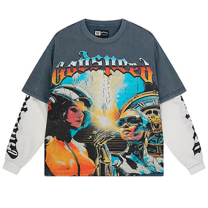 GODSPEED Chosen One Layered Long Sleeve T-Shirt Godspeed