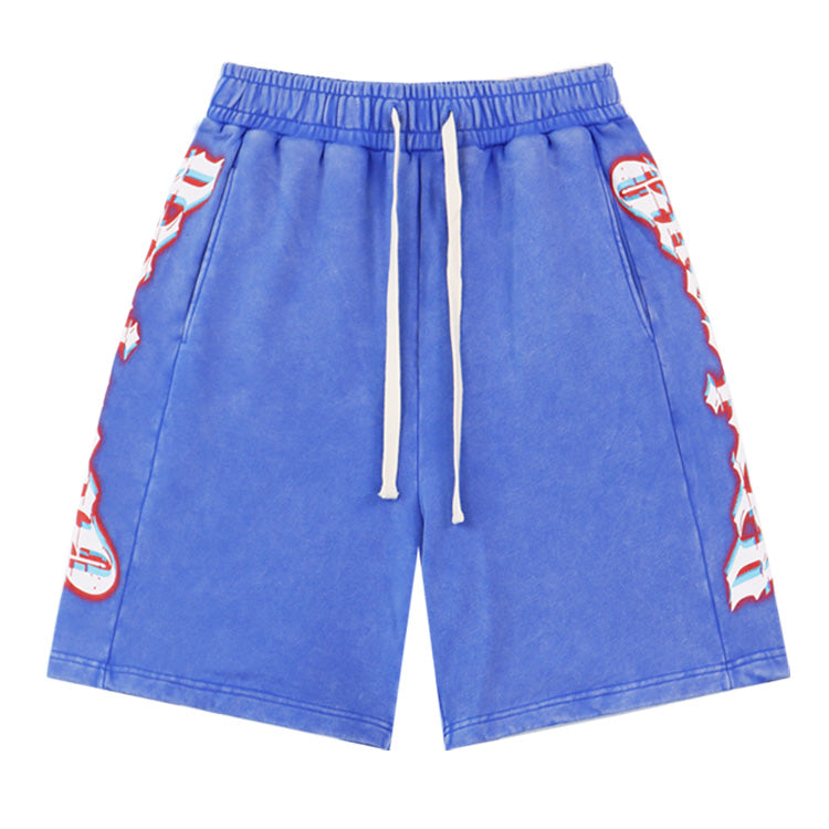 Godspeed Lettering Pattern Shorts #8770 Godspeed