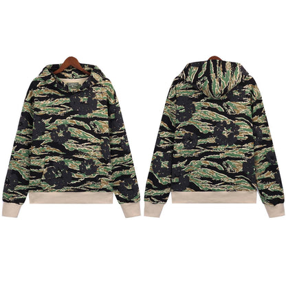 Denim Tears Cotton Wreath Camouflage Hoodie DENIM TEARS