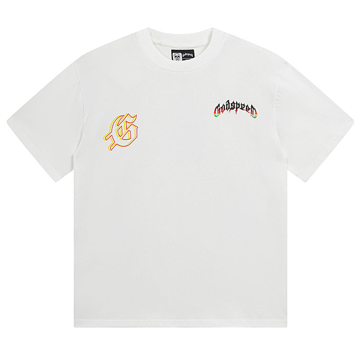GODSPEED Skeleton Motorcycle T-shirt Godspeed