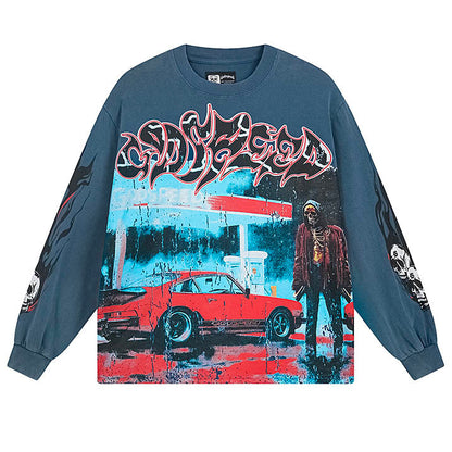 GODSPEED Sunset Drift Layered Long Sleeve T-Shirt Godspeed