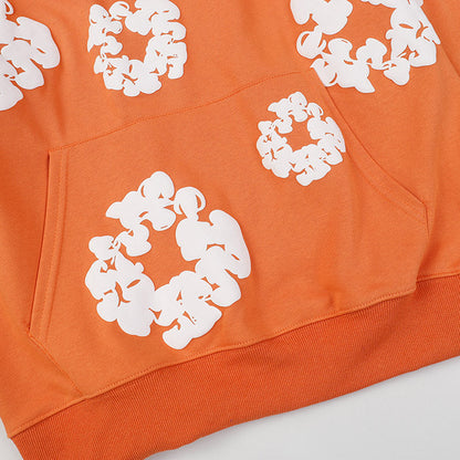 Denim Tears The Cotton Wreath Hoodie Orange DENIM TEARS