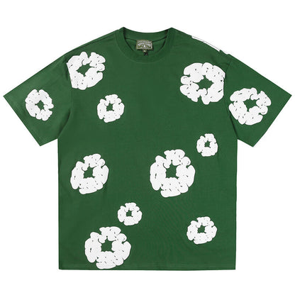 Denim Tears Men's Green T-shirt DENIM TEARS