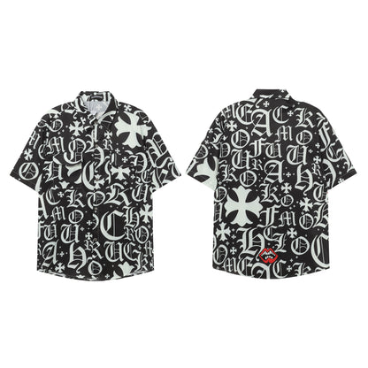 Chrome Hearts New Quick-drying short-sleeved shirts are super popular CH-Chrome Hearts