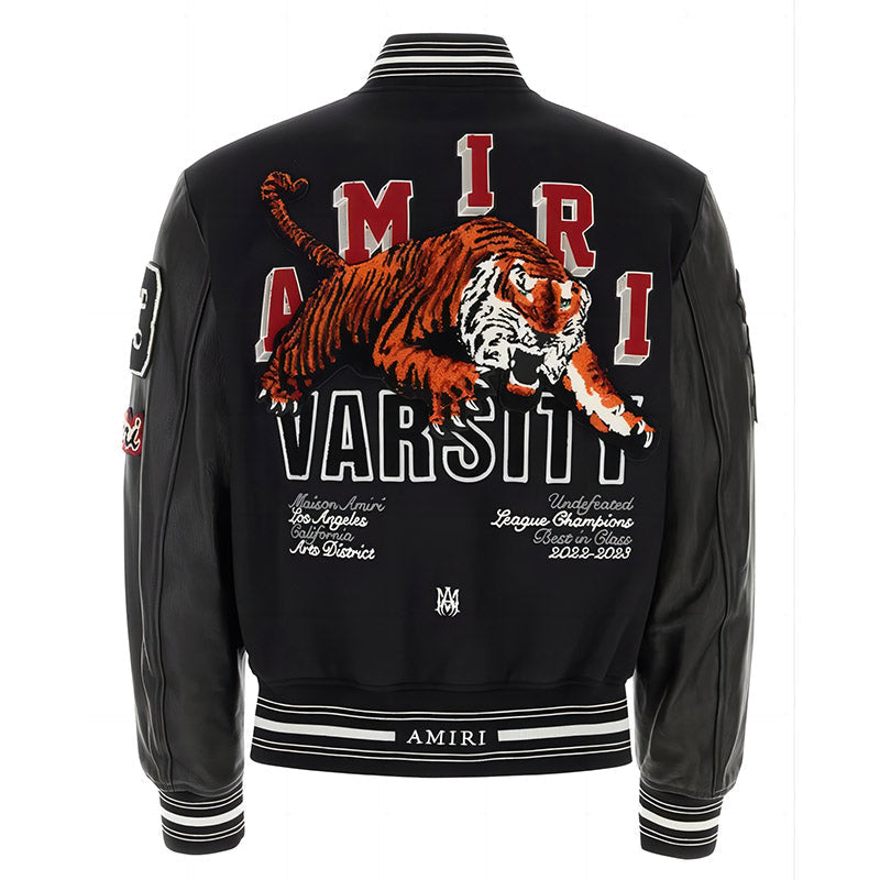 AMIRI Varsity Vintage Patch Bomber Jacket AMIRI
