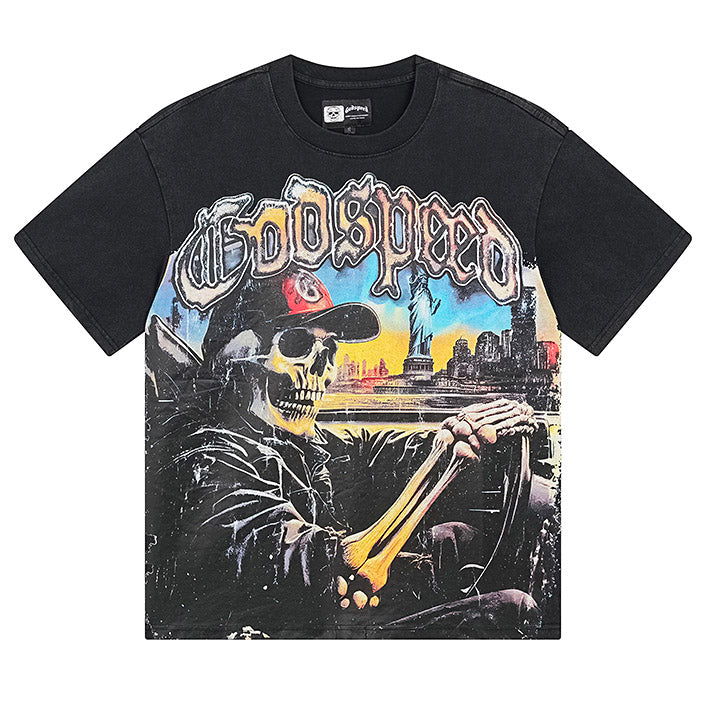 GODSPEED Skeleton Driving T-shirt Godspeed