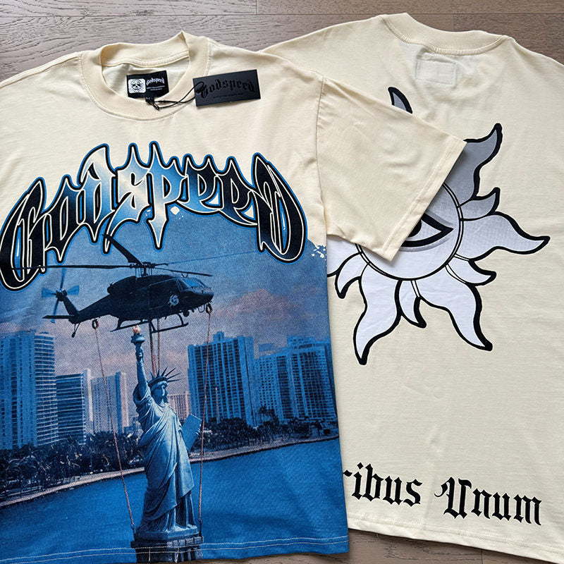 GODSPEED Statue Of Liberty T-shirt Godspeed