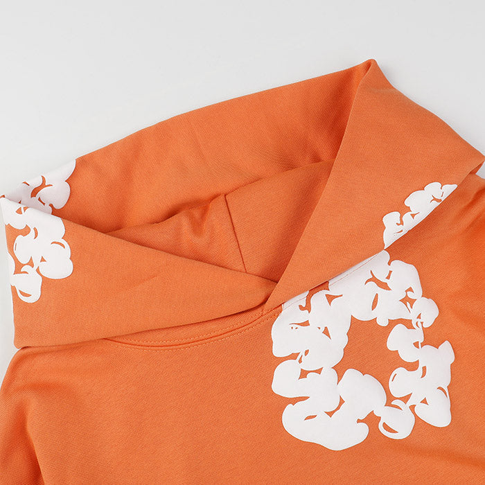 Denim Tears The Cotton Wreath Hoodie Orange DENIM TEARS