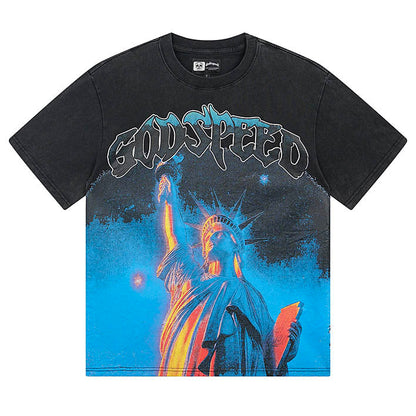 GODSPEED Statue Of Liberty T-shirt Godspeed