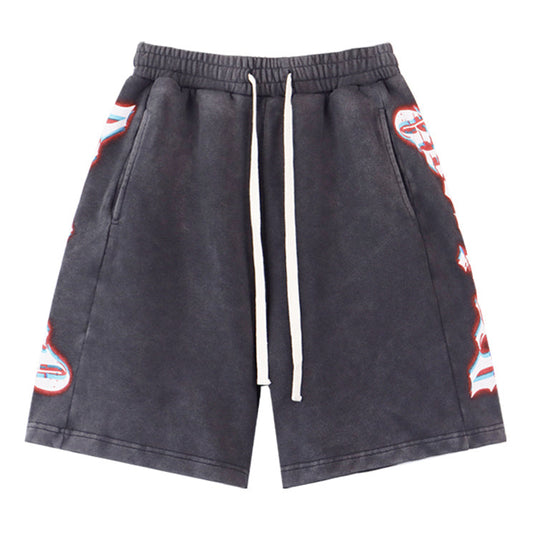 Godspeed Lettering Pattern Shorts #8770 Godspeed