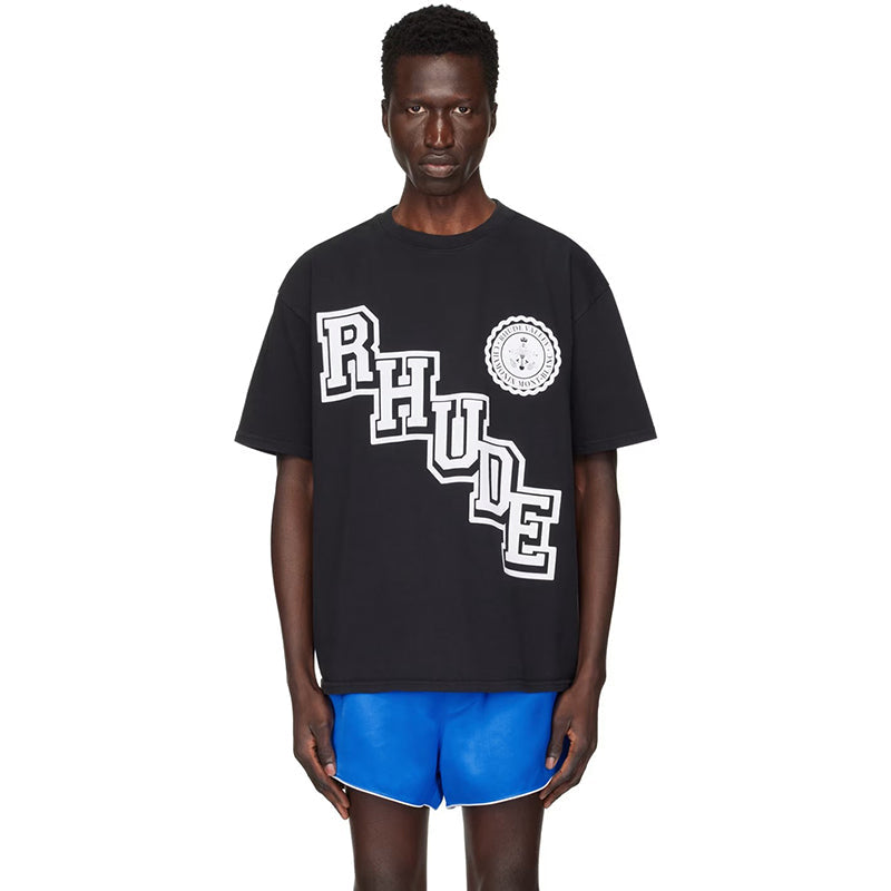 Rhude Collegiate Crest T-Shirt RHUDE