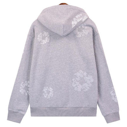 Denim Tears Kapok Flower Pattern Printed Hoodie DENIM TEARS