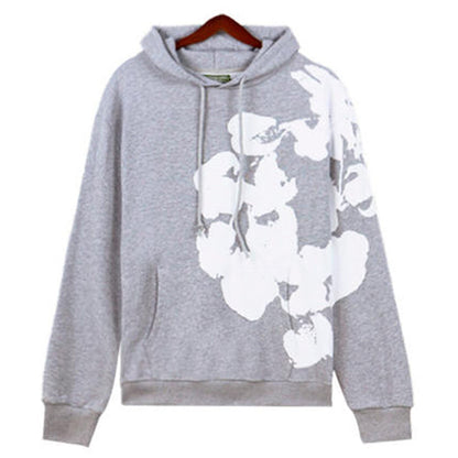 Denim Tears Kapok Flower Pattern Printed Hoodie DENIM TEARS