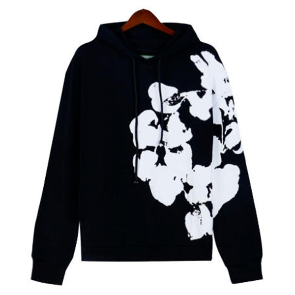 Denim Tears Kapok Flower Pattern Printed Hoodie DENIM TEARS